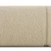 Ręcznik Emina 70x140 beżowy zdobiony  stebnowaną bordiurą 500 g/m2 Eurofirany