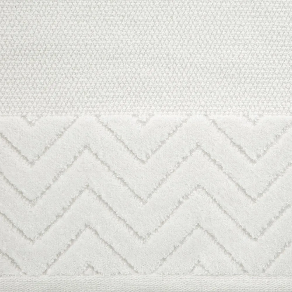 Ręcznik 70x140 Zoe 01 biały 500g/m2 Eurofirany