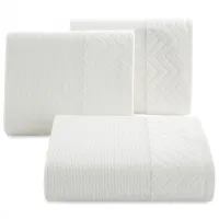 Ręcznik 70x140 Zoe 01 biały 500g/m2 Eurofirany