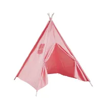 Namiot domek Teepee tipi 120x120x160 cm różowy Domarex
