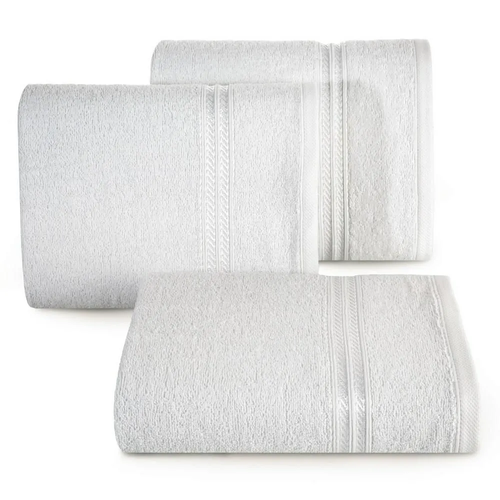 Ręcznik Lori 50x90 biały 450g/m2 Eurofirany