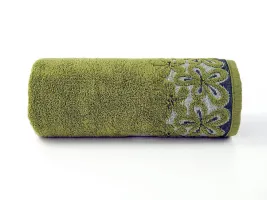 Ręcznik Bella 50x90 oliwkowy 450 g/m2 frotte