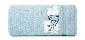 Ręcznik dziecięcy 50x90 Baby 39 niebieski Miś 450g/m2 Eurofirany