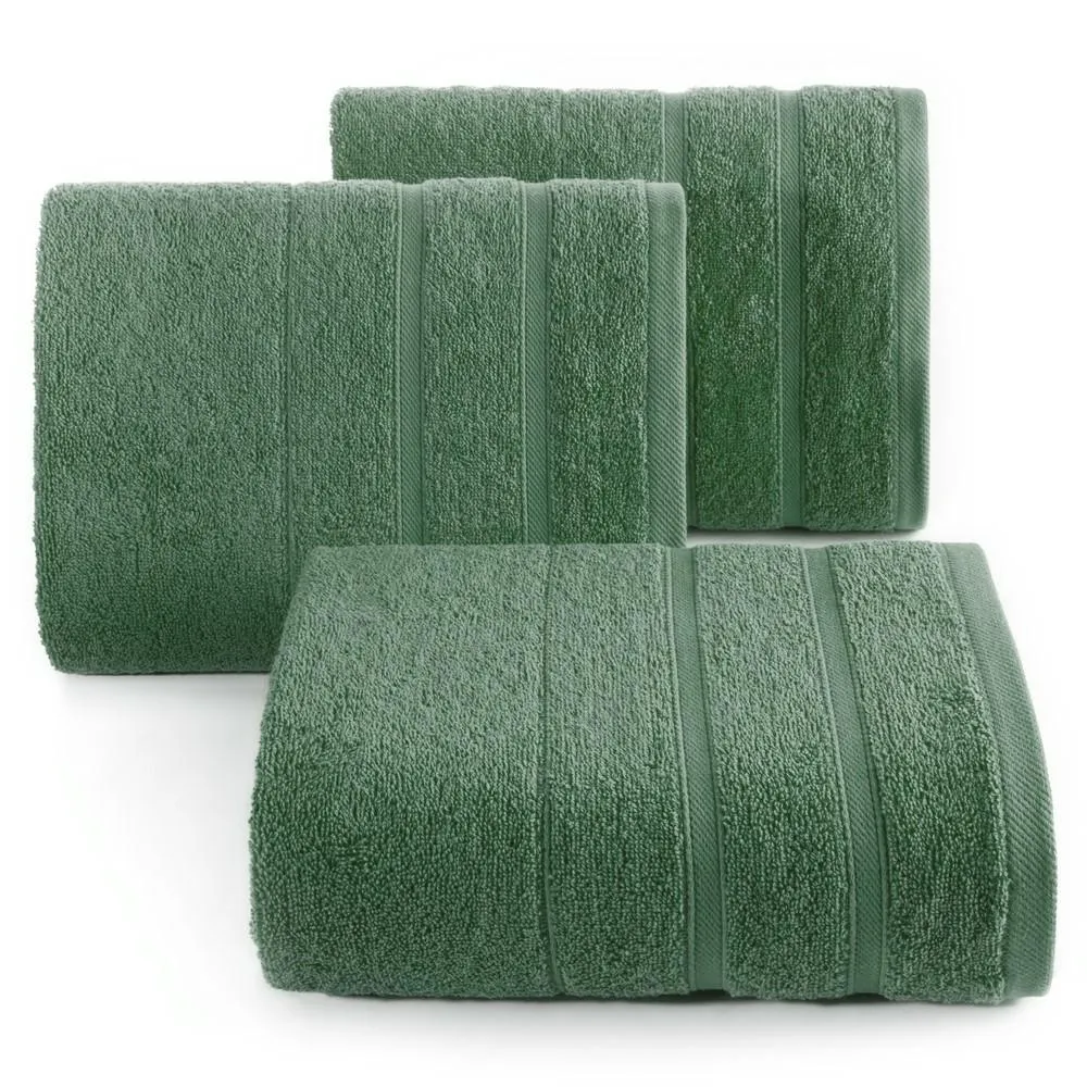 Ręcznik Koli 100x150 zielony ciemny 06 450g/m2 Eurofirany