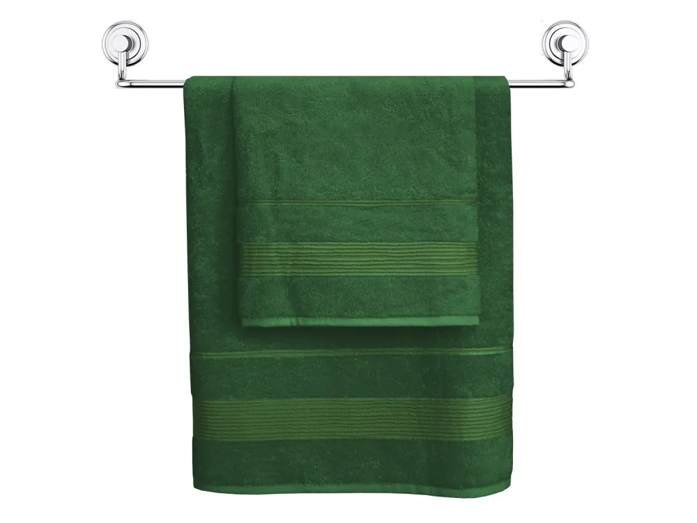 Ręcznik Moreno 70x140 Bamboo zielony ciemny frotte 500g/m2 Darymex