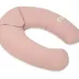 Poduszka pozycjonująca Relax Muslin       różowa pudrowa 190 cm do karmienia ciążowa wypoczynkowa
