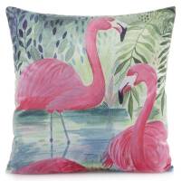 Poszewka dekoracyjna 45x45 flamingi Florina 1 Eurofirany