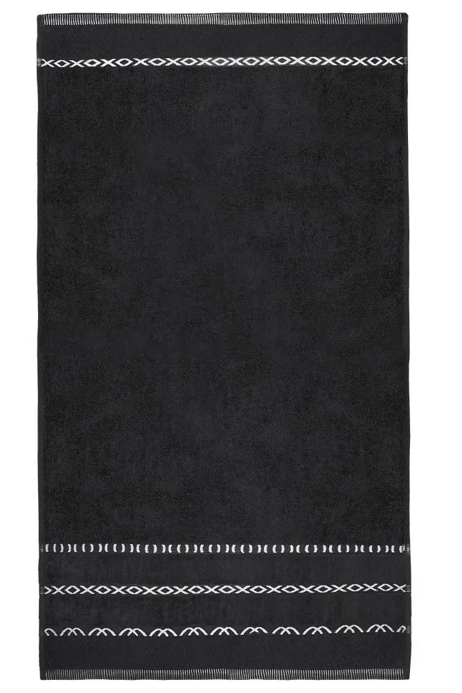 Ręcznik Gino 30x50 czarny 86 550g/m2 frotte