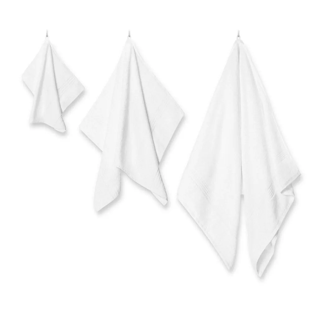 Ręcznik Amie 50x90 biały frotte 450 g/m2