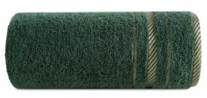 Ręcznik Koral 50x90 zielony ciemny        frotte 480g/m2 Eurofirany