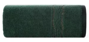 Ręcznik 70x140 Karin 09 zielony ciemny  500g/m2 Eurofirany