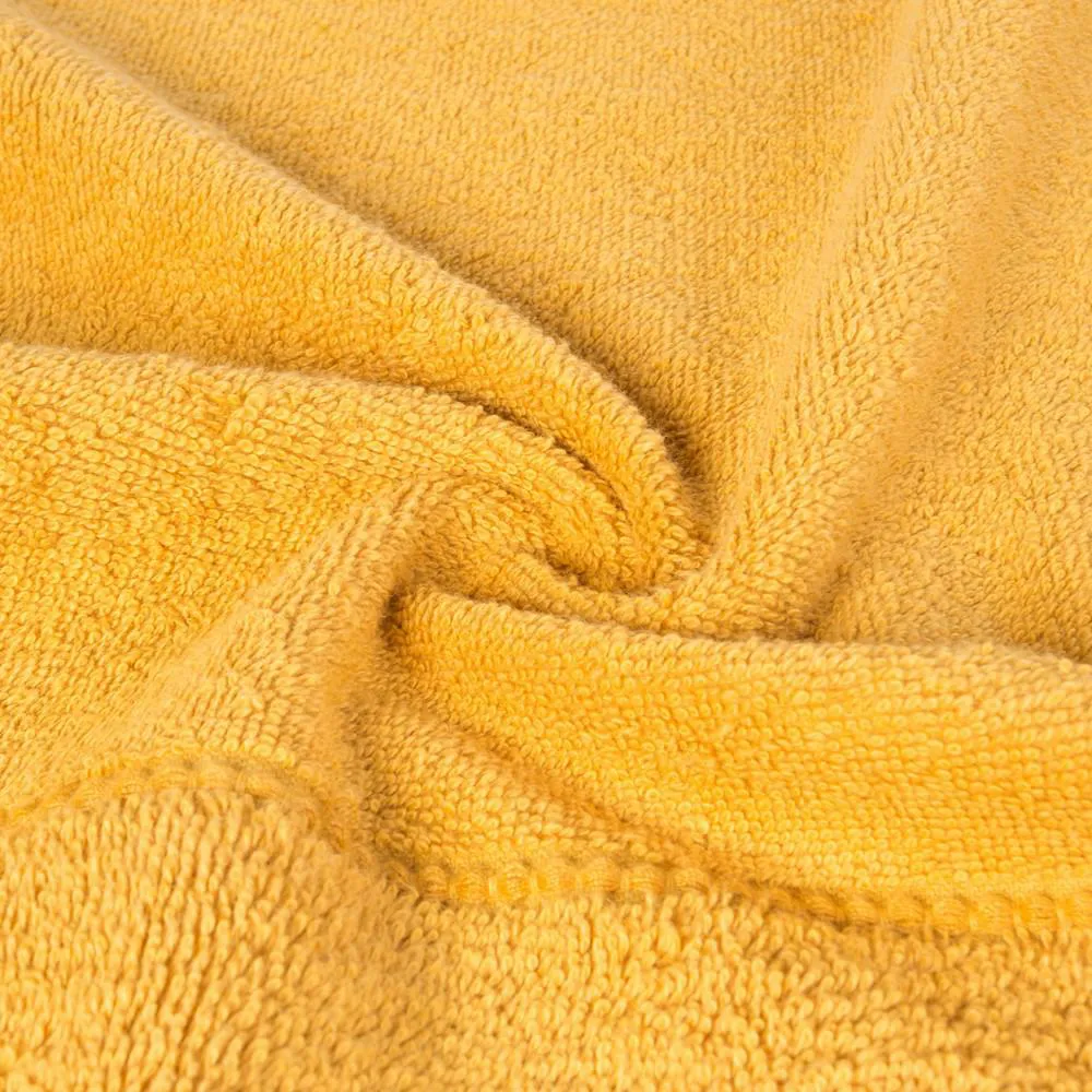 Ręcznik Mari 50x90 musztardowy 500g/m2 frotte Eurofirany