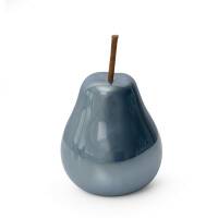 Figurka ceramiczna Simona 5 8x8x13 granatowa z perłowym połyskiem 01 Eurofirany