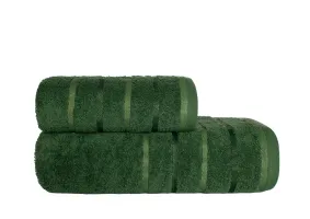 Ręcznik Fresh 50x90 zielony butelkowy  frotte 500 g/m2 Faro