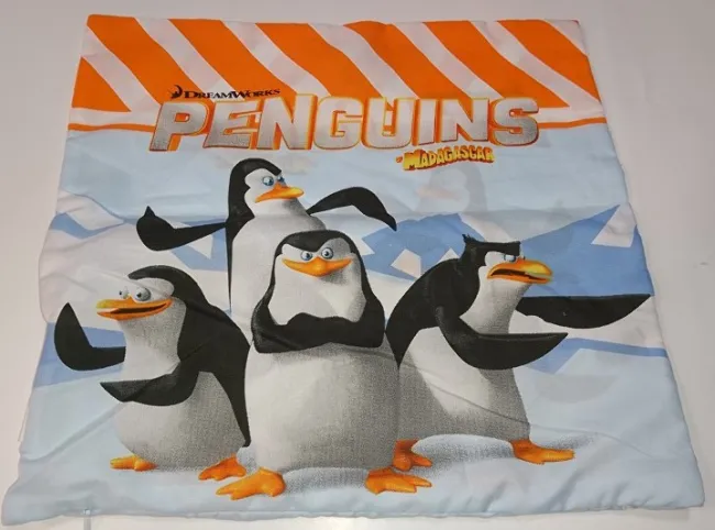 Poszewka dziecięca 40x40 Pingwiny 8423 Pingwiny Penguins poliester