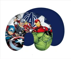 Poduszka turystyczna rogal Avengers Heroes granatowa kolorowa