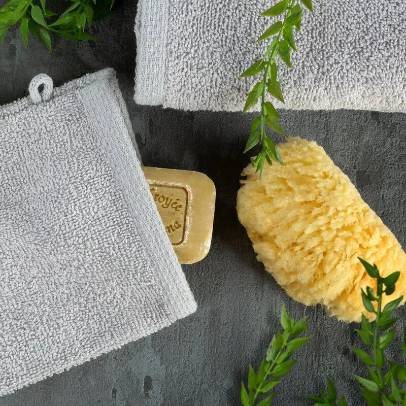 Ręcznik myjka Gładki 1 16x21 25           amarantowy rękawica kąpielowa 400 g/m2 frotte Eurofirany