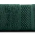 Ręcznik Danny 50x90 zielony ciemny  z wytłaczaną bordiurą i błyszczącą nicią 500 g/m2 Eurofirany