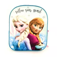 Plecak 3D do przedszkola Frozen 4 Anna  Elsa błękitny P24