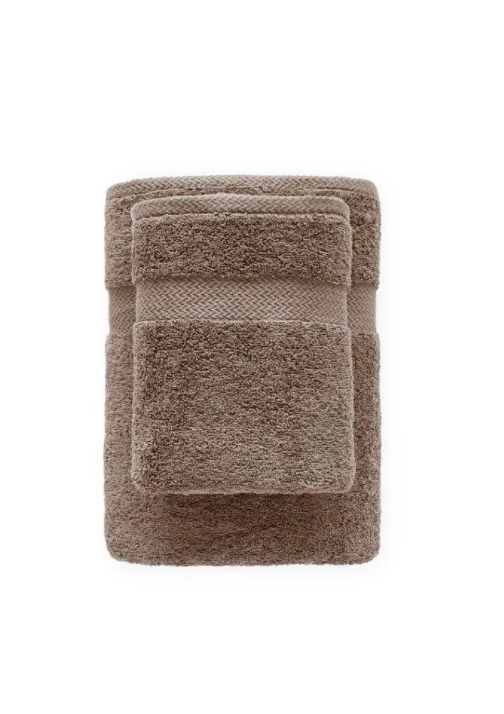 Ręcznik Fashion 50x100 beżowy 550g/m2 z bordiurą frotte bawełniany jednobarwny