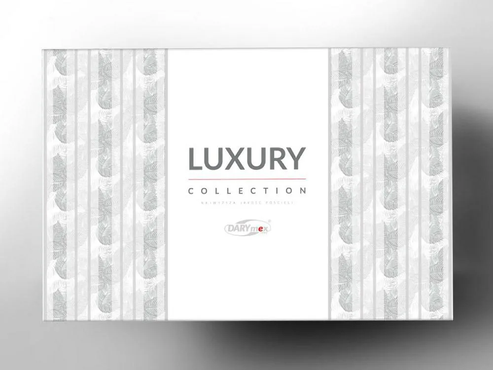 Pościel satynowa 160x200 Sal lililowa jasna w pudełku żakardowa ornamenty orientalna Luxury Premium