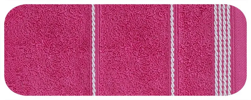 Ręcznik Mira 30x50 różowy 14 frotte 500 g/m2 Eurofirany