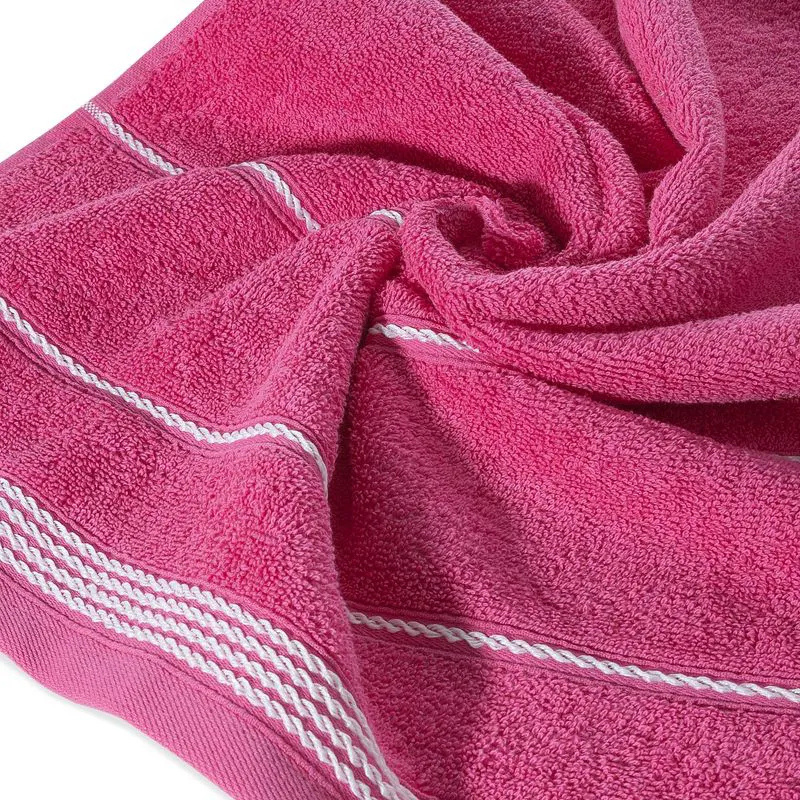 Ręcznik Mira 30x50 różowy 14 frotte 500 g/m2 Eurofirany