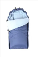 Śpiworek 80x100 Mars Footmuff niebieski błękitny zimowy nieprzemakalny do wózka