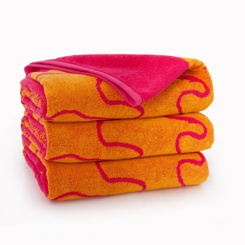 Ręcznik plażowy 100x160 Bambino Różowy Zwoltex