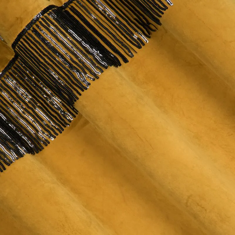 Zasłona gotowa jasper 140x250 cm złoty