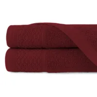 Ręcznik Solano 30x50 bordowy frotte 100% bawełna Darymex