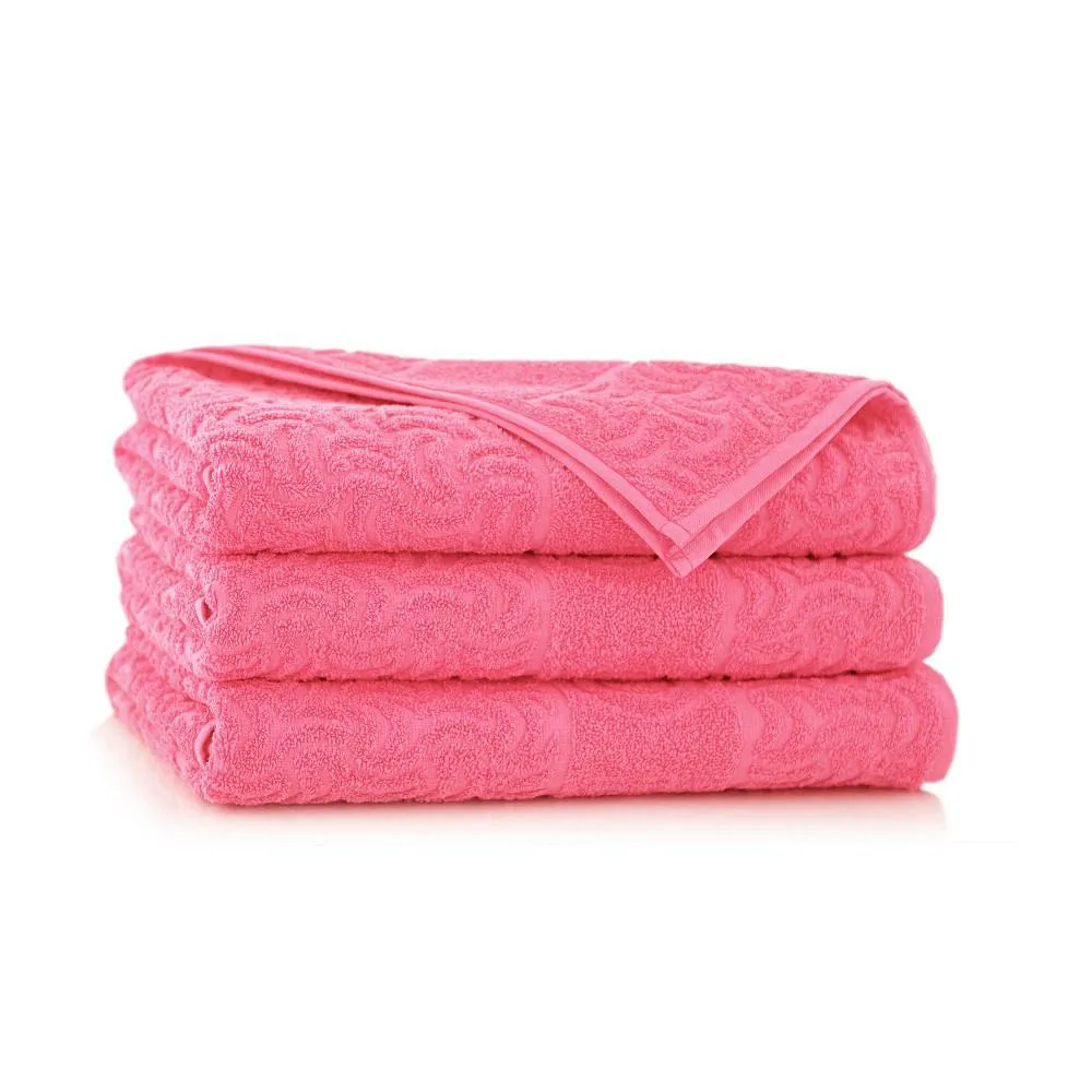 Ręcznik Morwa 70x140 różowy kameliowy frotte 500 g/m2 Zwoltex