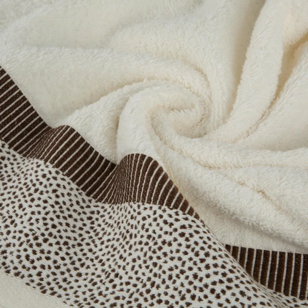 Ręcznik Marit 70x140 kremowy frotte 485 g/m2 Eurofirany