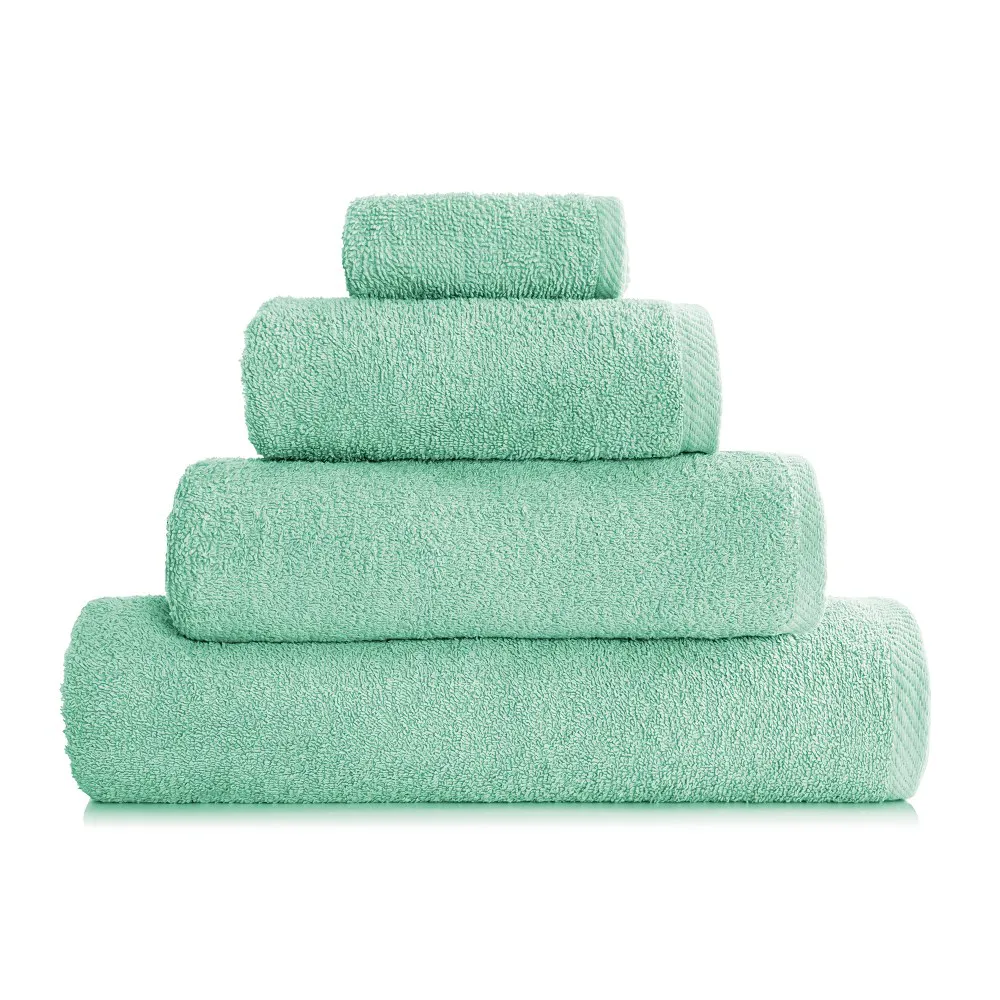 Ręcznik Bari 30x30 zielony szałwiowy  frotte 500 g/m2
