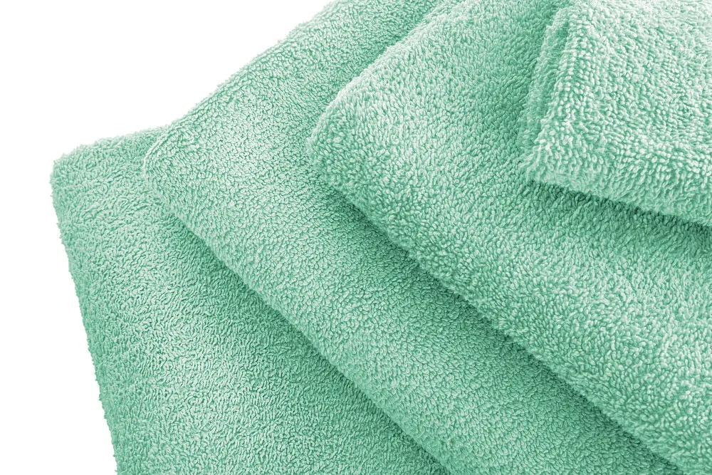 Ręcznik Bari 30x30 zielony szałwiowy  frotte 500 g/m2