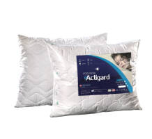 Poduszka antyalergiczna 40x40 Actigard 0,25 kg biała 100% bawełna wykończona substancją antybakteryjną Actigard AMW