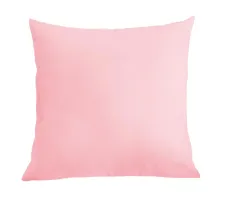 Poszewka bawełniana 50x60 różowa pudrowa jednobarwna Simply