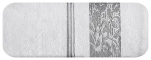 Ręcznik Sylwia 50x90 01 biały 500 g/m2 frotte Eurofirany
