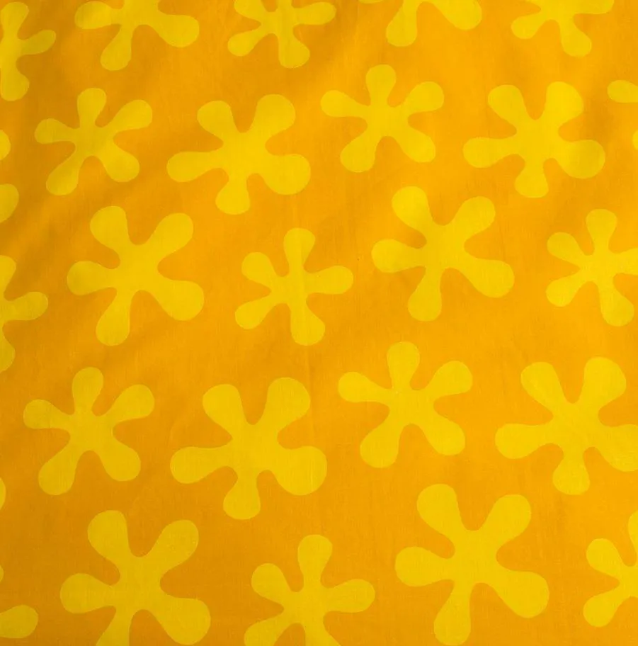 Pościel bawełniana 100x135 SpongeBob ognisko 6311 poszewka 40x60 żółta kolorowa Kanciastoporty Patryk Rozgwiazda Skalmar gąbka dziecięca do łóżeczka