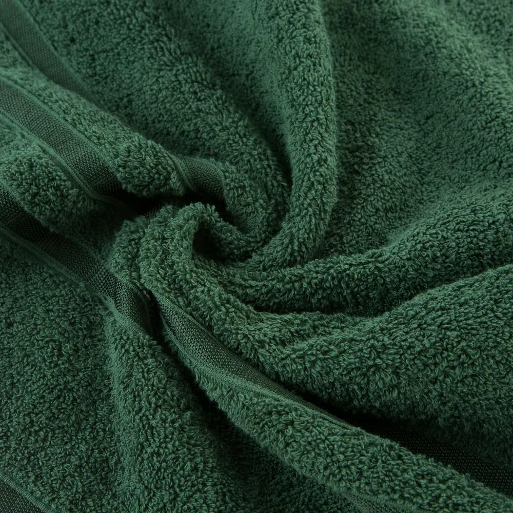 Ręcznik Madi 50x90 zielony ciemny 500g/m2 frotte Eurofirany