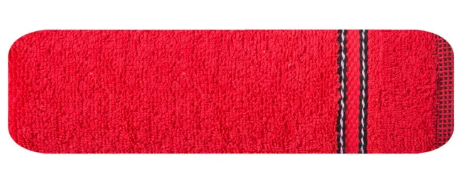 Ręcznik Aida 30x50 czerwony 08 430g/m2 Eurofirany