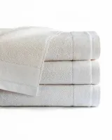 Ręcznik Vito 100x150 kremowy frotte bawełniany 550 g/m2