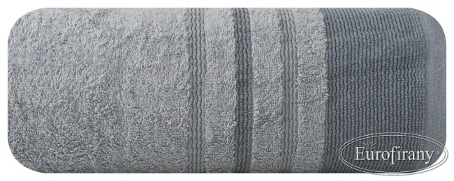 Ręcznik Keri 30x50 06 popielaty frotte 500g/m2 Eurofirany