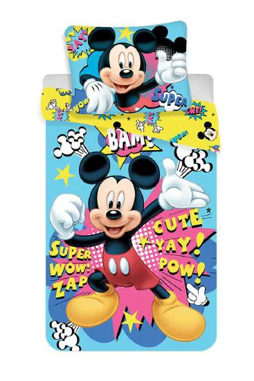 Pościel dziecięca 140x200 Myszka Miki 2147 Mickey Mouse poszewka 70x90