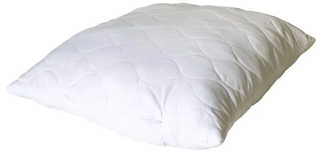 Poduszka z granulatu silikonowego 70x80 pikowana biała W
