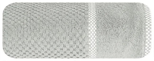 Ręcznik Caleb 50x90 srebrny 540g/m2 Eurofirany