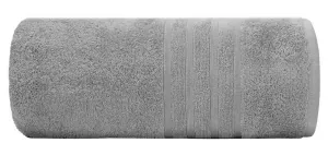 Ręcznik Lavin 70x140 srebrny frotte  500g/m2 Eurofirany