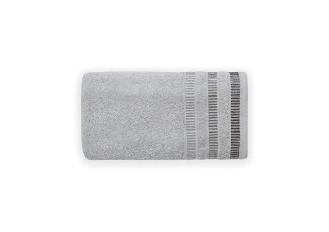 Ręcznik Sagitta 50x90 srebrny frotte 500  g/m2 Faro