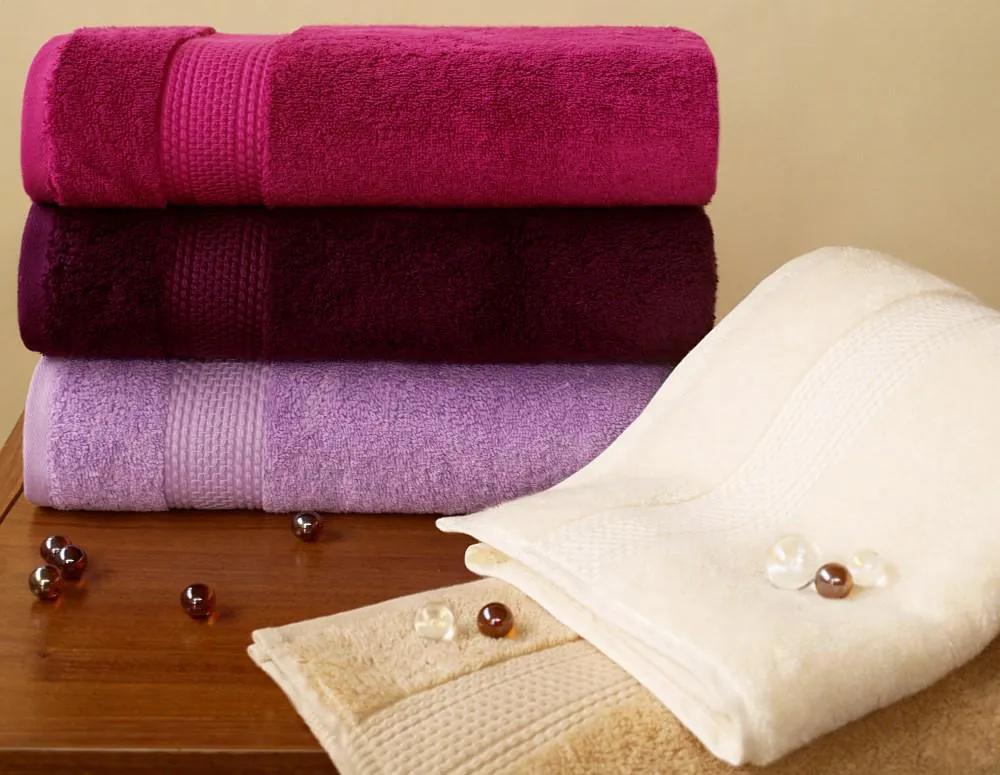Ręcznik Egyptian Cotton 30x50 bordowy 600 g/m2 frotte z bawełny egipskiej