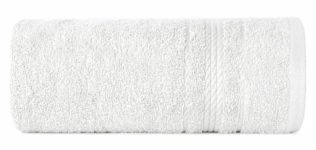 Ręcznik Elma 70x140 biały frotte 450g/m2  Eurofirany